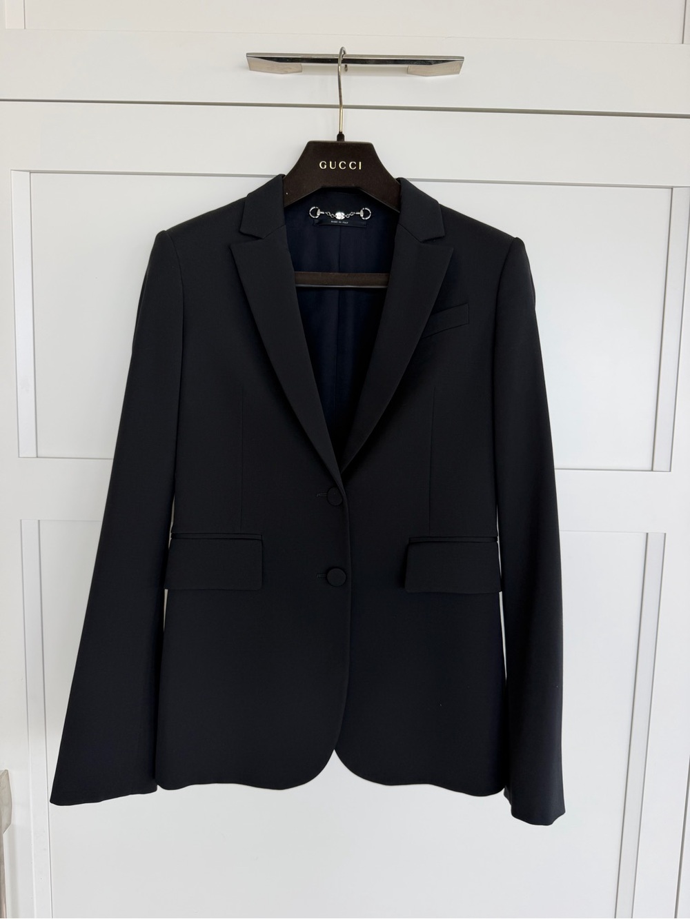 Gucci Black Single-Breasted Women's Blazer